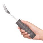 Adjustable Weighted Utensil Set for Easy Eating