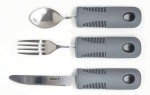 ABLE-T Flexible Cutlery Set: Fork, Knife, Spoon