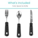 Adaptive Utensil Set for Tremors and Arthritis