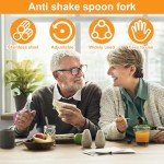 Easy Grip Utensils for Seniors with Hand Tremors