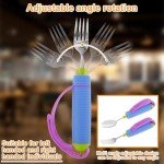 Easy Grip Utensils for Seniors with Hand Tremors