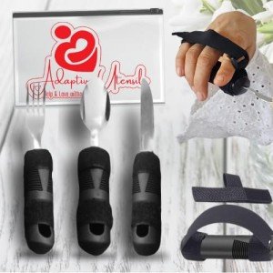 Adaptive Utensil Set for Seniors - 6 Pieces