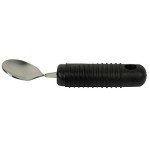 Weighted Bendable Soup Spoon with Gripped Handle