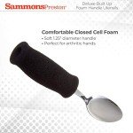 Adaptive Grip Stainless Steel Tablespoon with Soft Handle