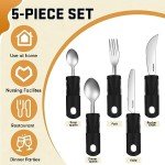 Adaptive Utensils Set for Parkinson's & Arthritis