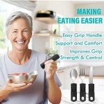 Adaptive Utensils Set for Hand Tremors 3pcs