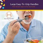 Adaptive Utensils Set for Tremors and Arthritis