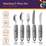 Adaptive Utensils Set for Tremors and Arthritis