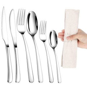 Bonuci 6-Piece Weighted Utensils Set for Tremors