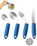 4-Piece Adaptive Utensils Set for Tremors