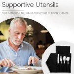 Weighted Utensils Set for Hand Tremors & Arthritis