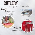 Weighted Utensils Set for Arthritis and Parkinson's