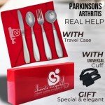 Weighted Utensils Set for Arthritis and Parkinson's