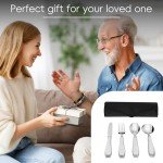 Weighted Utensils Set for Hand Tremors & Arthritis