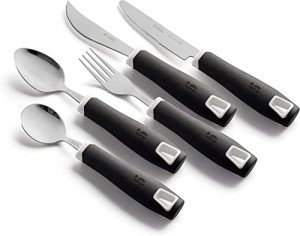 5-Piece Adaptive Utensils Set for Tremors & Arthritis