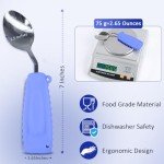 Ehucon Angled Weighted Spoon for Hand Tremors