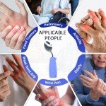 Ehucon Angled Weighted Spoon for Hand Tremors