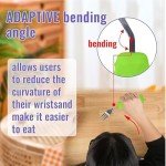 Ergonomic Weighted Fork and Spoon Set for Tremors