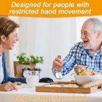 One-Handed Rocker Knife for Easy Food Cutting