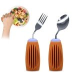 Weighted Eating Utensils Set for Hand Stability
