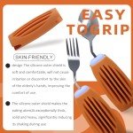 Weighted Eating Utensils Set for Hand Stability