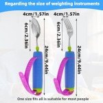 Weighted Utensils Set for Tremors and Arthritis