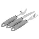 Adaptive Utensils Set for Hand Tremors - 3-Piece