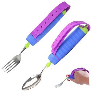 Adaptive Eating Utensils Set for Hand Tremors