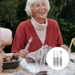 Adaptive Utensils Set for Hand Tremors - 3-Piece