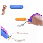 Adaptive Eating Utensils Set for Hand Tremors