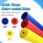 Comfort Foam Grip Tubing for Easy Handling – 6 Pack