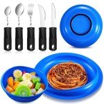 Adaptive Utensils Set for Easy Dining
