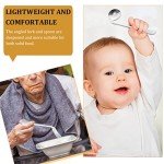 Angled Fork and Spoon Set for Easy Eating