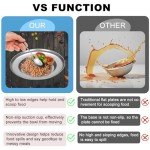 Stainless Steel Spill-Proof Scoop Plate Set for Seniors