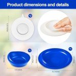Adaptive Spill-Proof Bowl and Plate Set for Seniors
