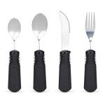 Big Grips 4-Piece Utensil Set for Easy Eating