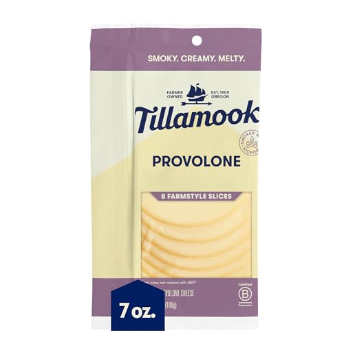 Tillamook Smoked Provolone Cheese Slices, 7 oz