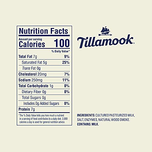 Tillamook Smoked Provolone Cheese Slices, 7 oz