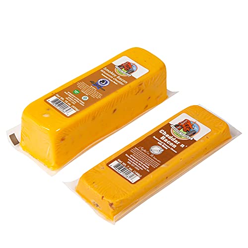 Wisconsin Smokey Bacon Cheddar Cheese – 1 lb