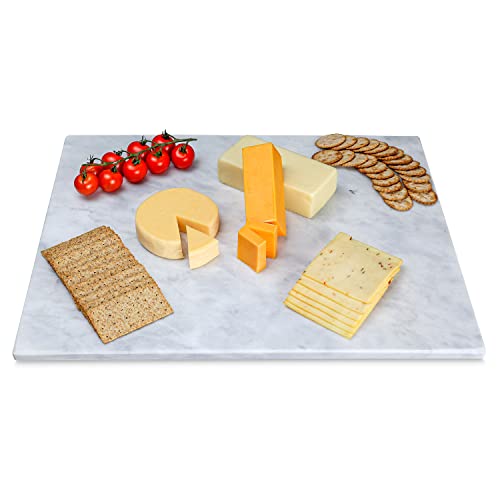 Large Marble Cutting Board for Pastries and Cheese