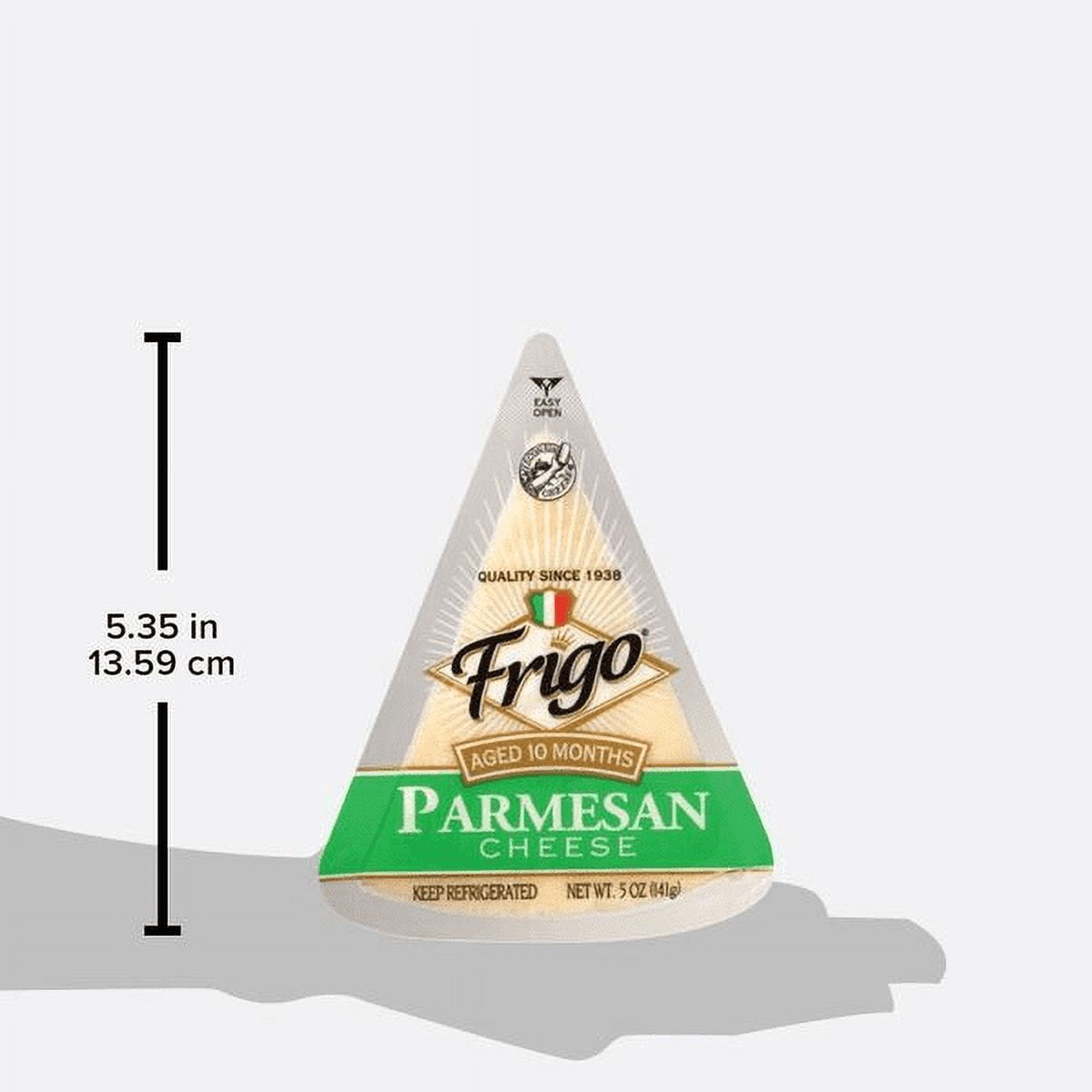 Frigo Parmesan Cheese Wedge, 5 oz Pack