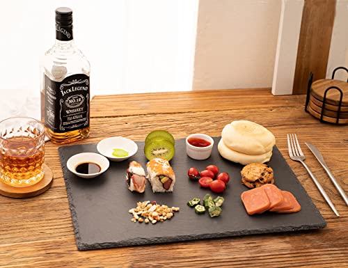Slate Cheese Boards with Chalk - Set of 2