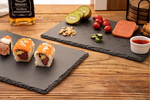 Slate Cheese Boards with Chalk - Set of 2