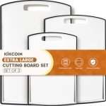 Extra Large Non-Slip Cutting Board Set of 3