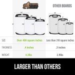 Gorilla Grip BPA-Free Reversible Cutting Board Set