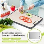 Double-Sided Titanium Cutting Board - 16" x 11