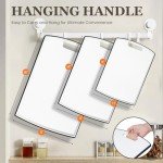 Extra Large Non-Slip Cutting Board Set of 3