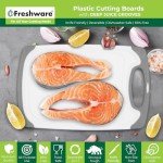 Freshware 3-Pack Reversible Cutting Boards Set
