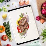 Large 18x12 Inch Non-Slip Cutting Board