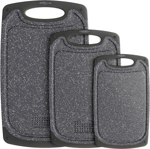 Non-Slip Dishwasher Safe Cutting Board Set of 3